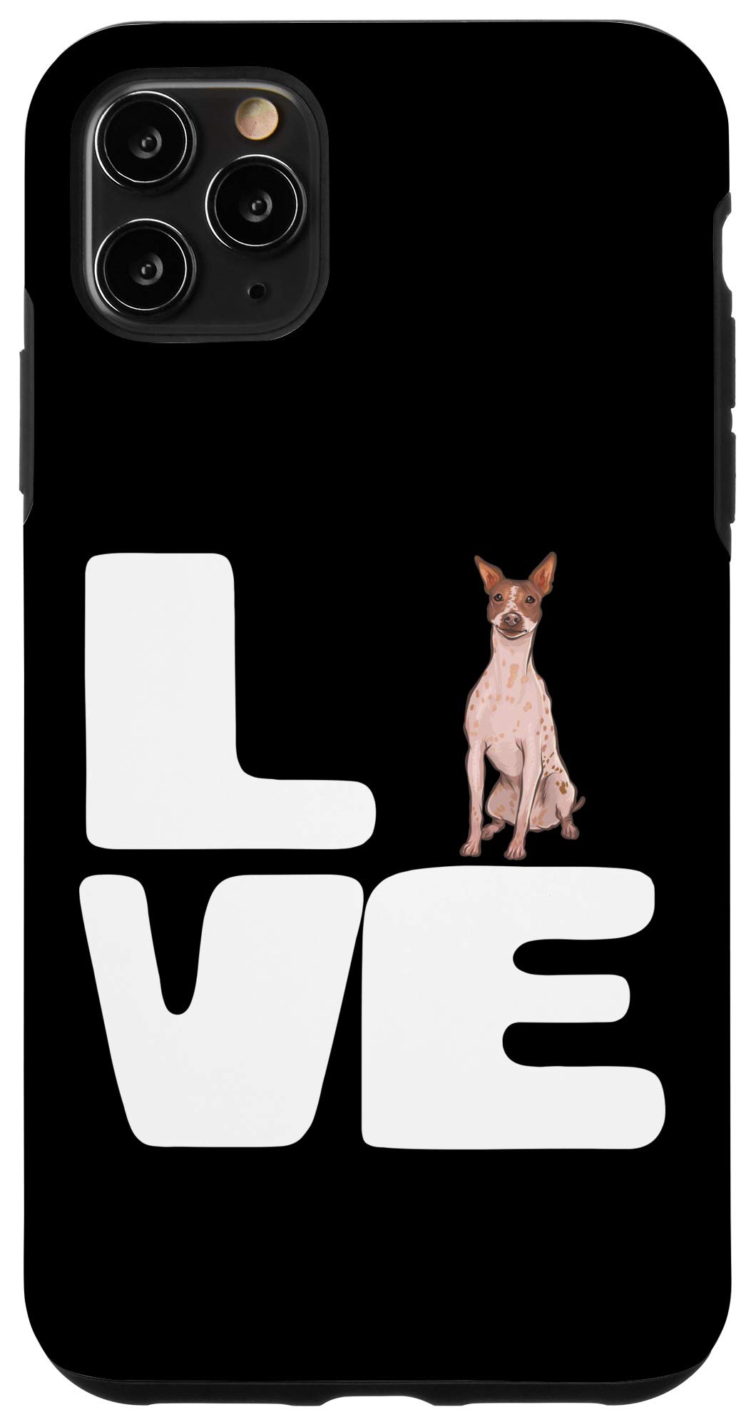 iPhone 11 Pro Max Case - Cute American Hairless Terrier Design - Perfect Gift for Dog Lovers - Durable Protection for Everyday Use & Travel
