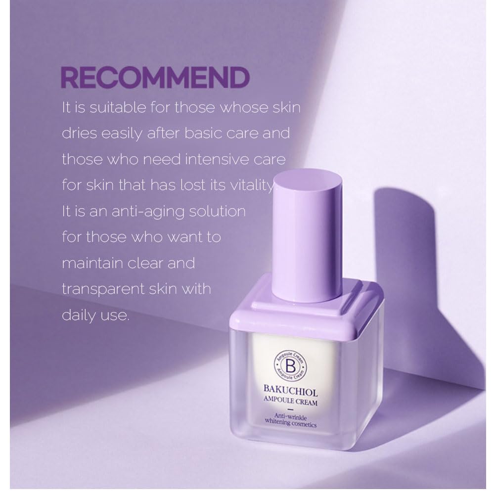 RiRe Bakuchiol 0.5% Face Cream - Anti-Aging, Wrinkle Care for Elastic Skin | Korean Skincare 30ml