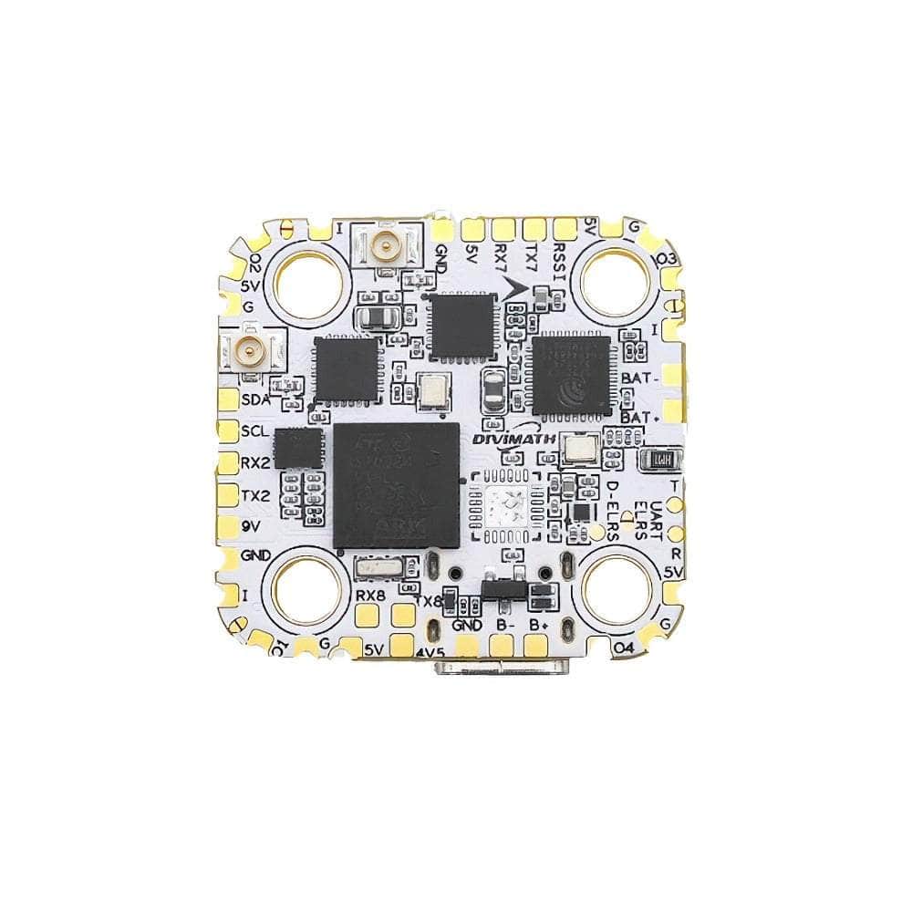 HDZero Halo H743 Flight Controller with MPU6000 Gyro - 20x20mm FPV Drone FC for Racing and Freestyle Flying