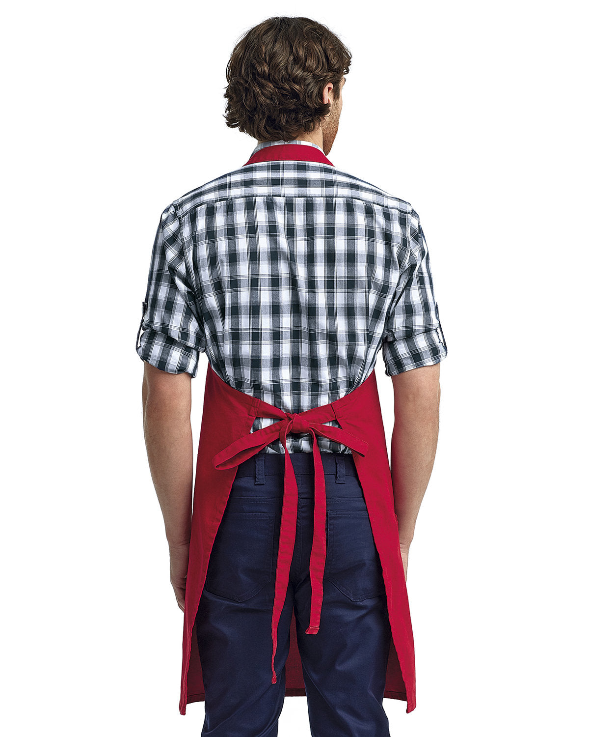 Reprime RP137 Heavy Duty Unisex Canvas Apron with Pockets - Durable Workwear for Cooking, Gardening, Woodworking & DIY Projects