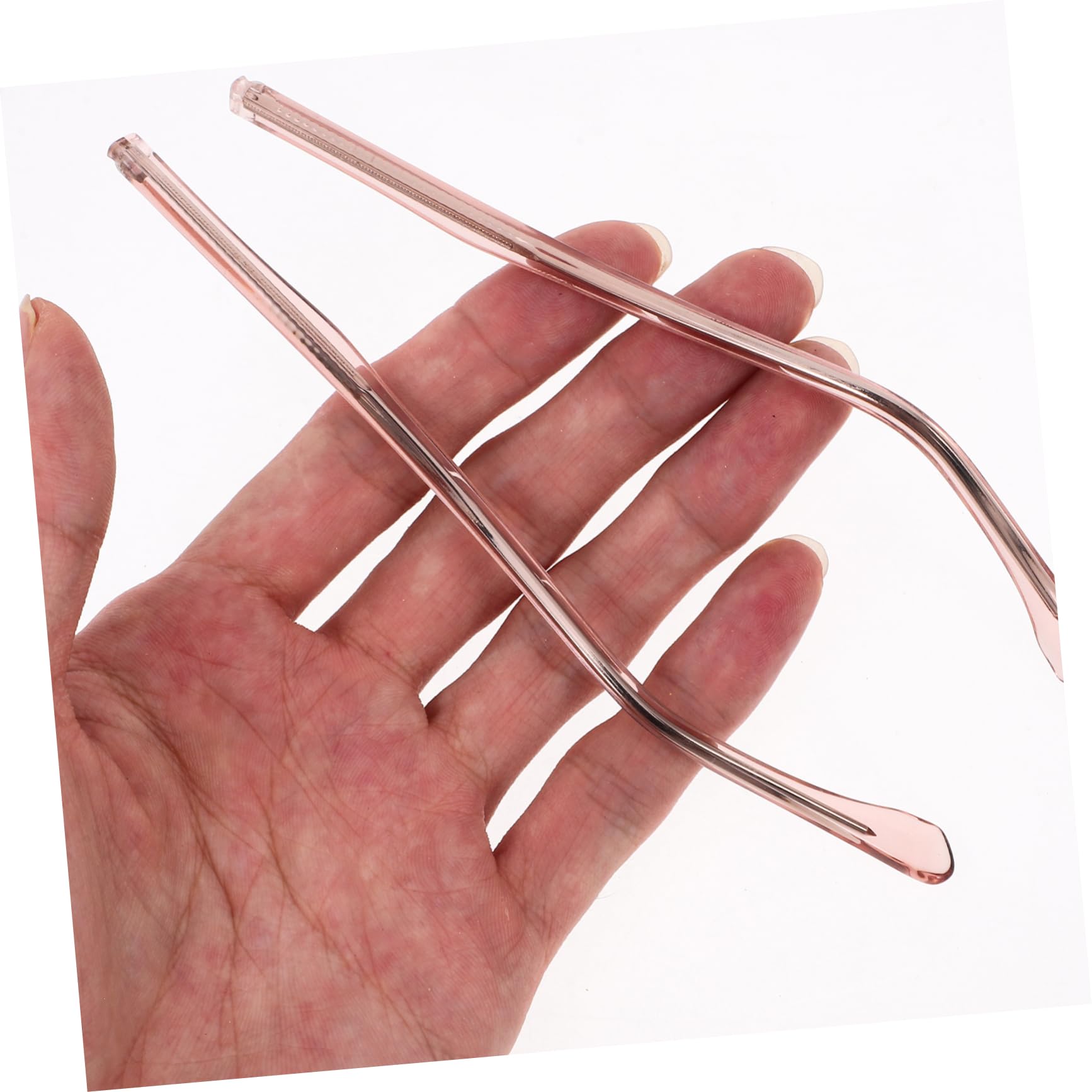 Healvian 4 Pairs Glasses Temple Replacement Kit - Glasses Leg Arm Cuff Holder & Repair Set for Eyewear Frames (Perfect for Broken Glasses Repair at Home, Office, or Travel)