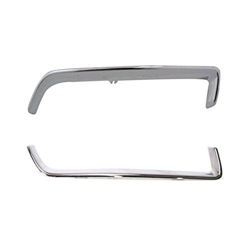 2003-2005 Dodge Neon Front Upper Grille Trim Set - Chrome Left & Right Side Grille Molding Pair | Car Exterior Upgrade & Customization Accessories | Perfect for Auto Restoration, Car Shows & Daily Driving Enhancement