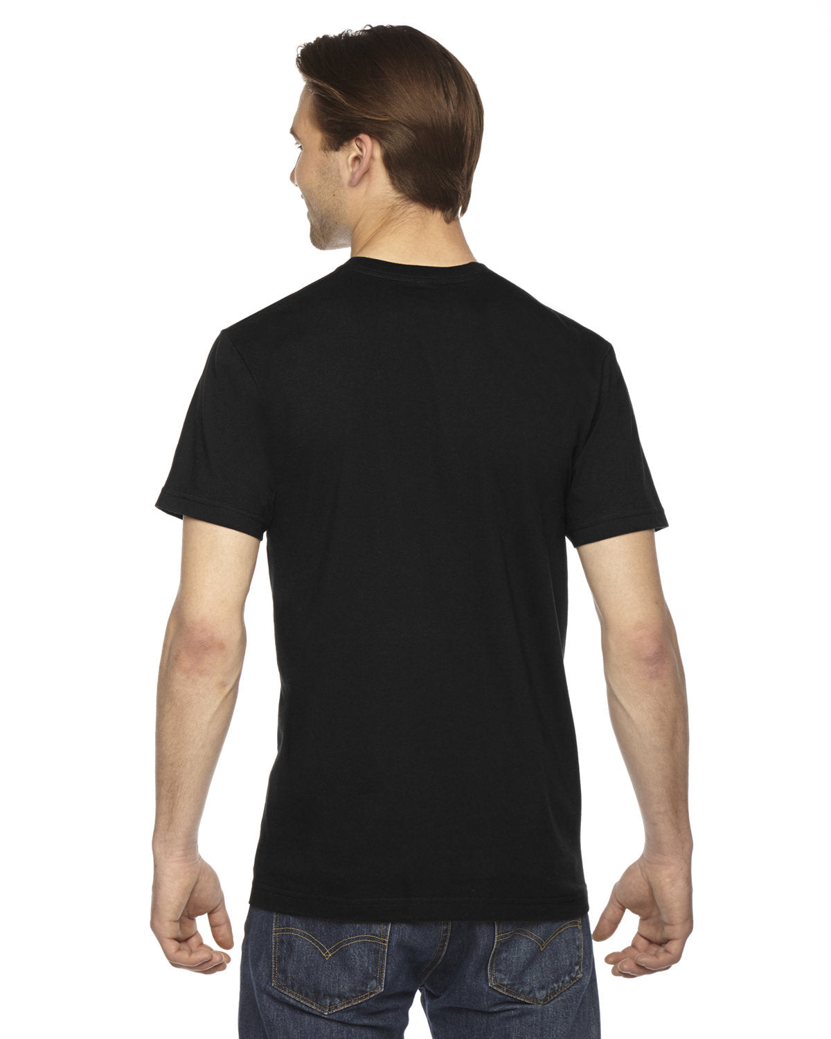 American Apparel 2001W Unisex Fine Jersey Short Sleeve T-Shirt - Soft Cotton Tee for Men & Women - Perfect for Casual Wear, Gym, and Everyday Outfits
