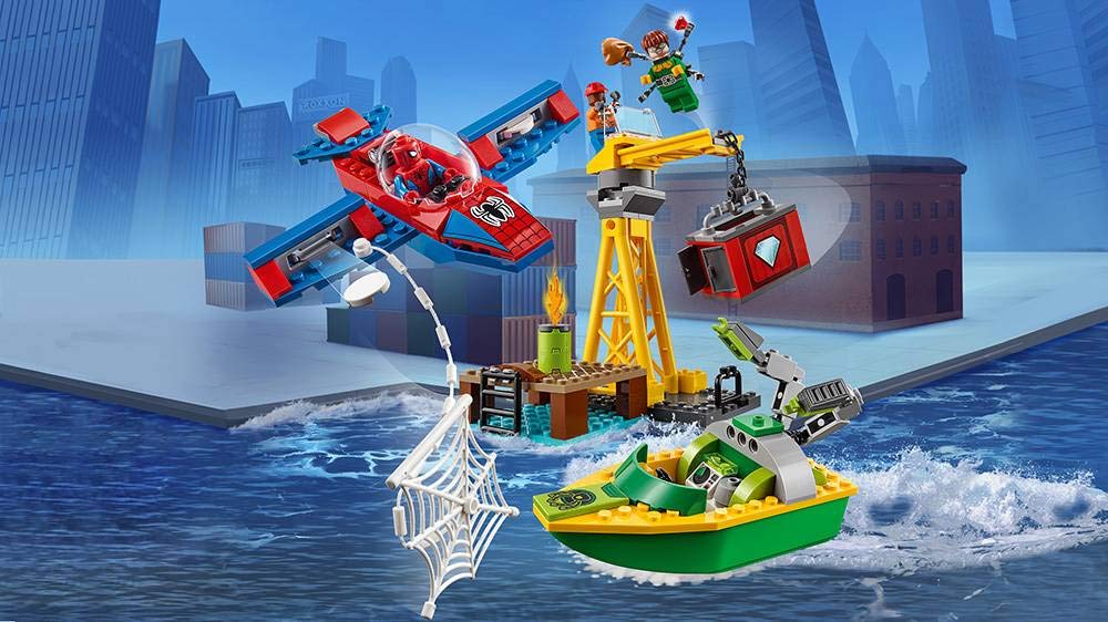 LEGO Marvel Spider-Man: Doc Ock Diamond Heist Building Kit (76134) - 150-Piece Superhero Toy Set for Kids & Collectors | Creative Play, Birthday Gifts & Marvel Action Figure Displays