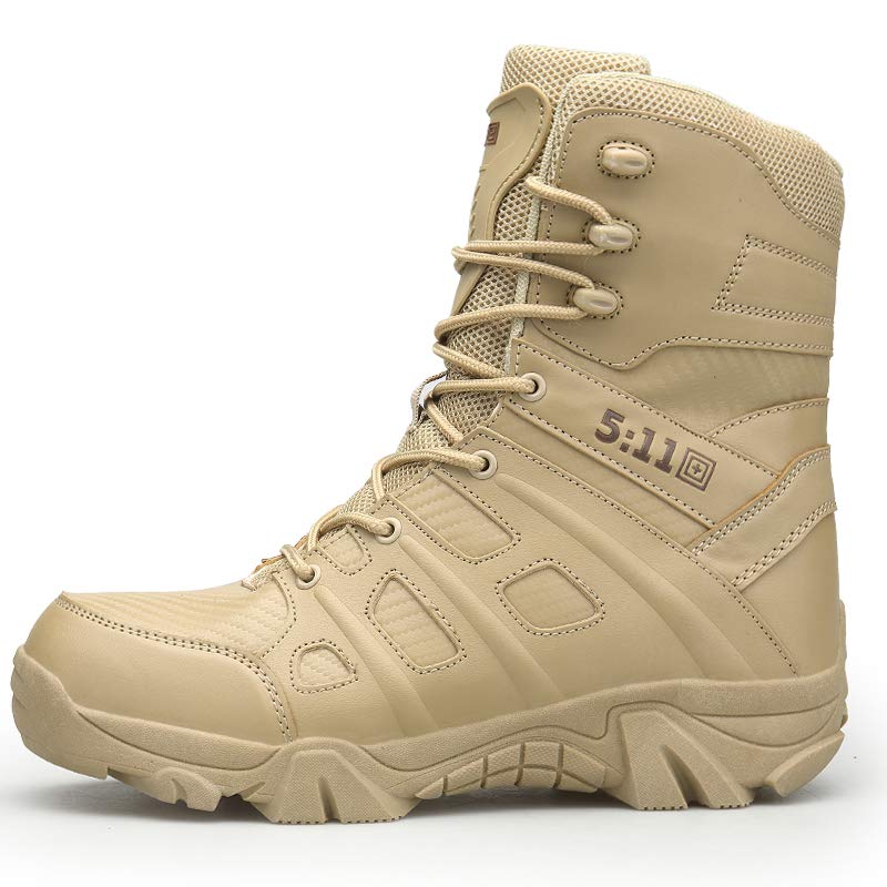 Men's Tactical Boots - Military Combat Hiking Boots for Outdoor Trekking, Mountaineering & Backpacking | Durable & Waterproof for Adventure, Survival & Daily Wear