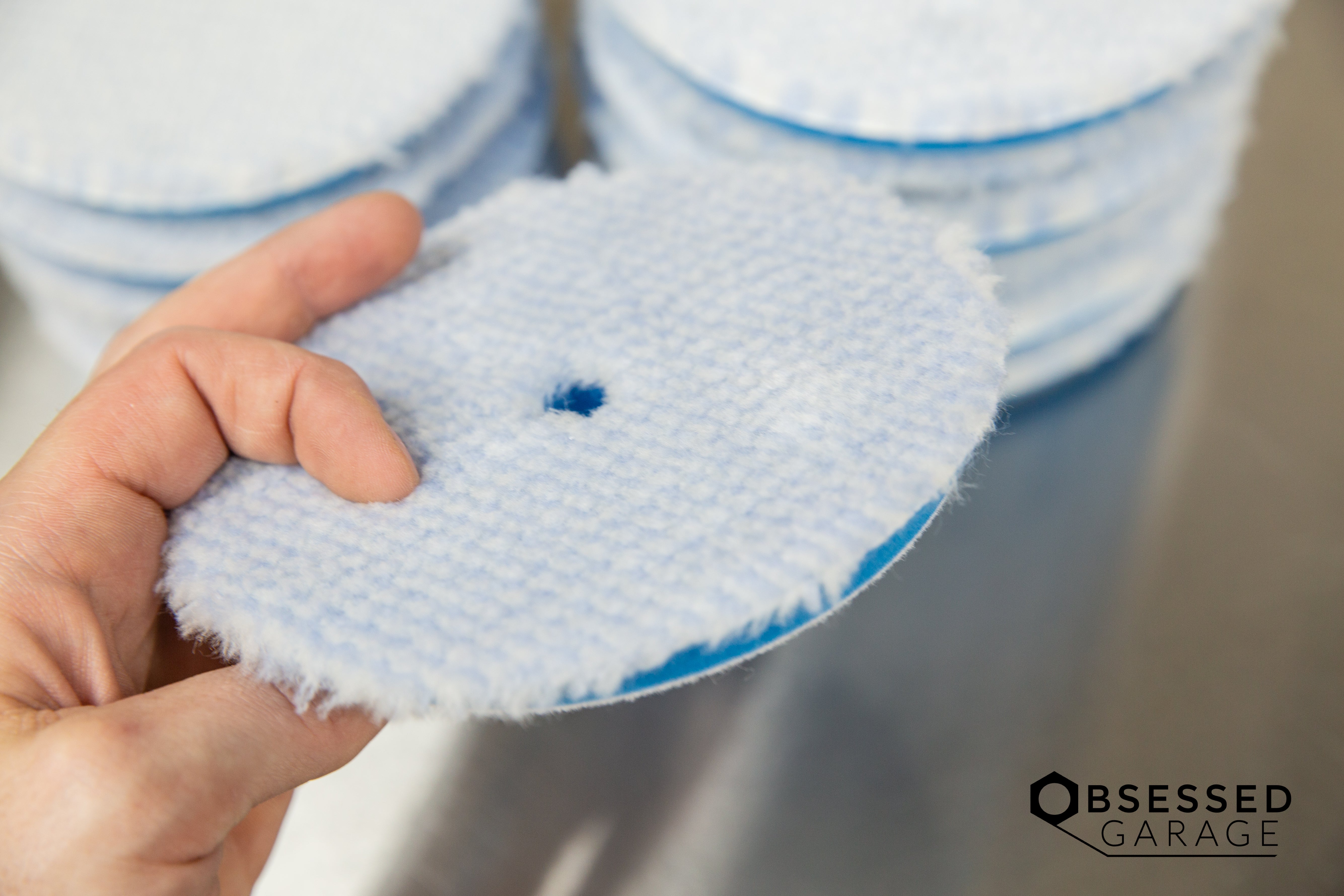 RUPES Wool Polishing Pads for Car Detailing - Professional Auto Buffing & Polishing Kit for Paint Correction & Scratch Removal - Perfect for DIY Enthusiasts & Professional Detailers