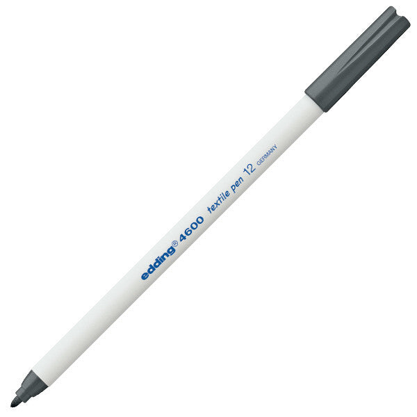 edding 4600 Bullet Tip Fabric Marker Pen - Permanent Textile Marker for Clothing, Shoes & DIY Crafts - Ideal for Fabric Painting, Custom T-Shirts & Home Decor Projects