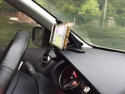 Universal Car Phone Holder - Adjustable Dashboard Mount for GPS & Smartphones - Perfect for Safe Driving