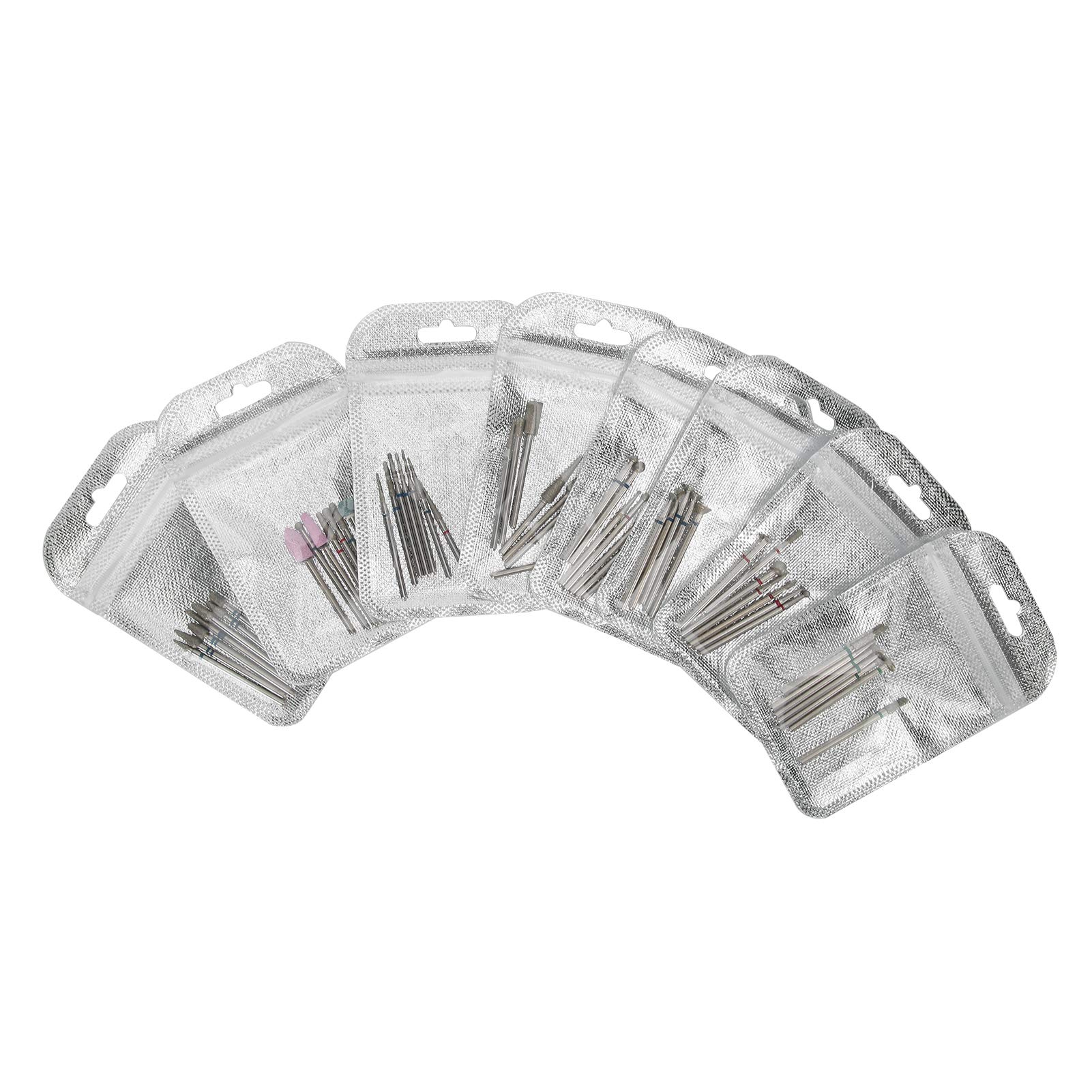 Professional Nail Drill Bits Set - Durable Wear-Resistant Emery Grinding Heads for Nail Art, Manicure & Pedicure | Perfect for Salon & Home Use