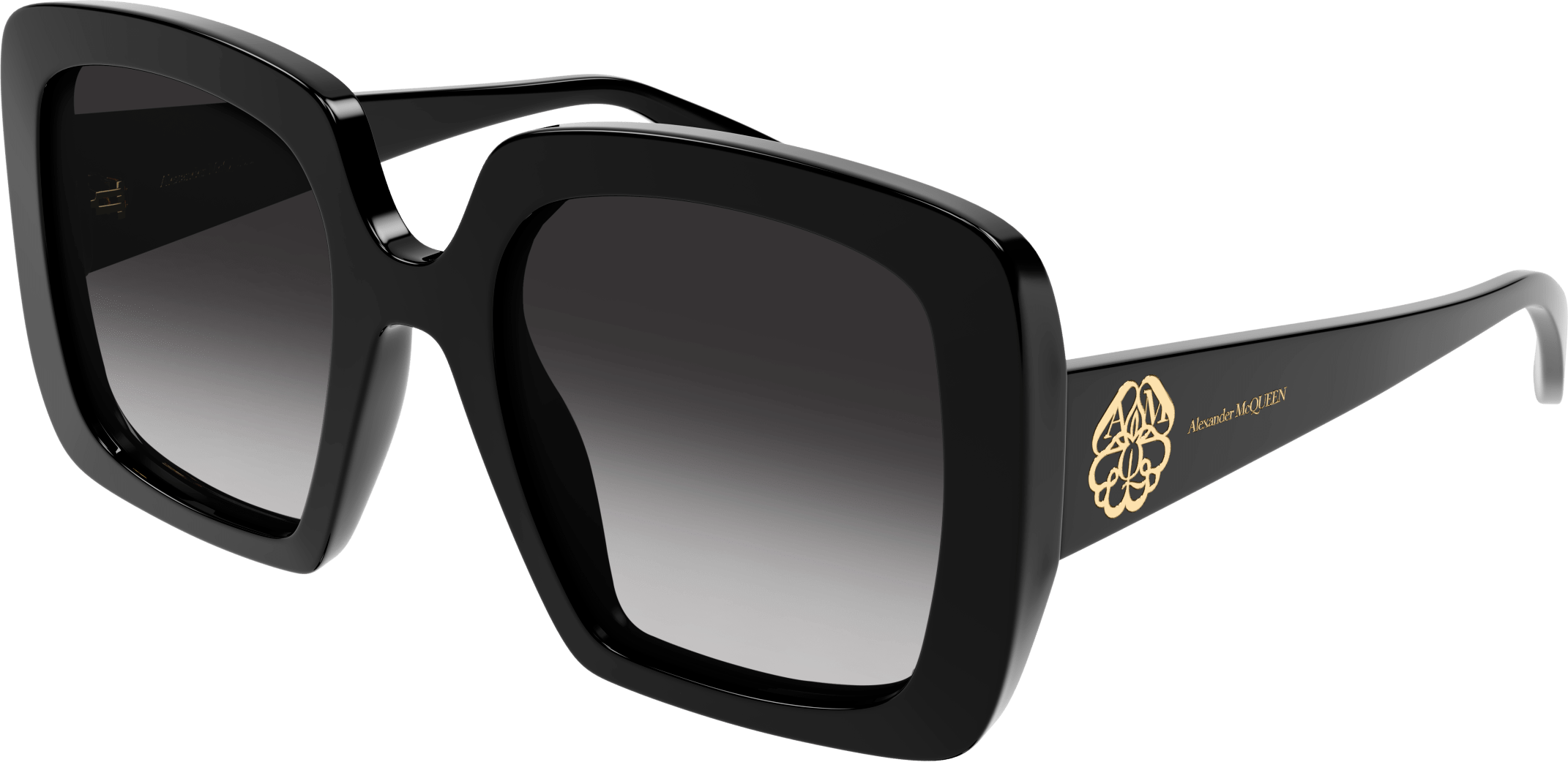 Alexander McQueen AM0378S Sunglasses - Luxury Designer Shades for Men & Women - UV Protection & Polarized Lenses - Perfect for Outdoor Activities, Travel & Fashion Statements