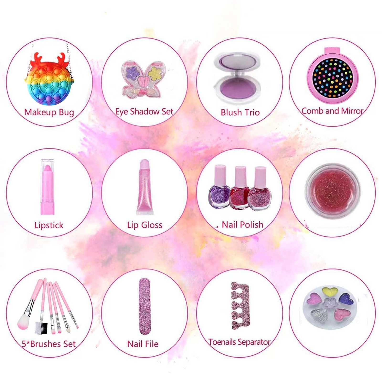 24-Day Christmas Beauty Advent Calendar with Cosmetic Kits - Makeup Gift Set for Teen Girls | Holiday Countdown Calendar for Christmas Gifts & Stocking Stuffers | Perfect for Holiday Parties, Secret Santa & Beauty Lovers