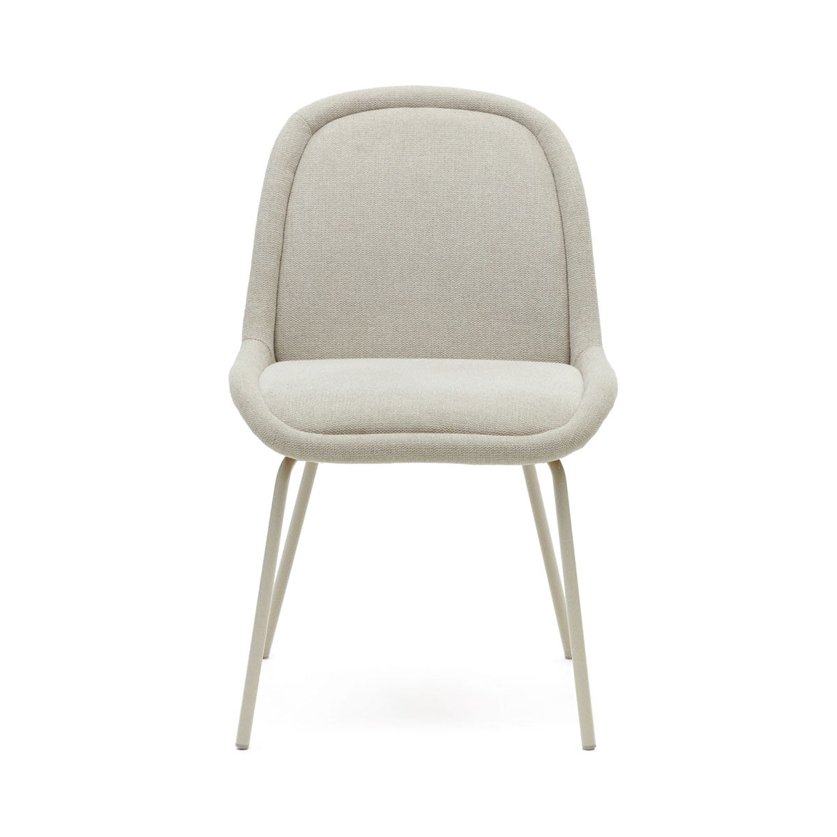 Aimin Chair by Kave Home - Modern Accent Chair for Living Room, Bedroom & Office - Comfortable Upholstered Lounge Chair with Wooden Legs