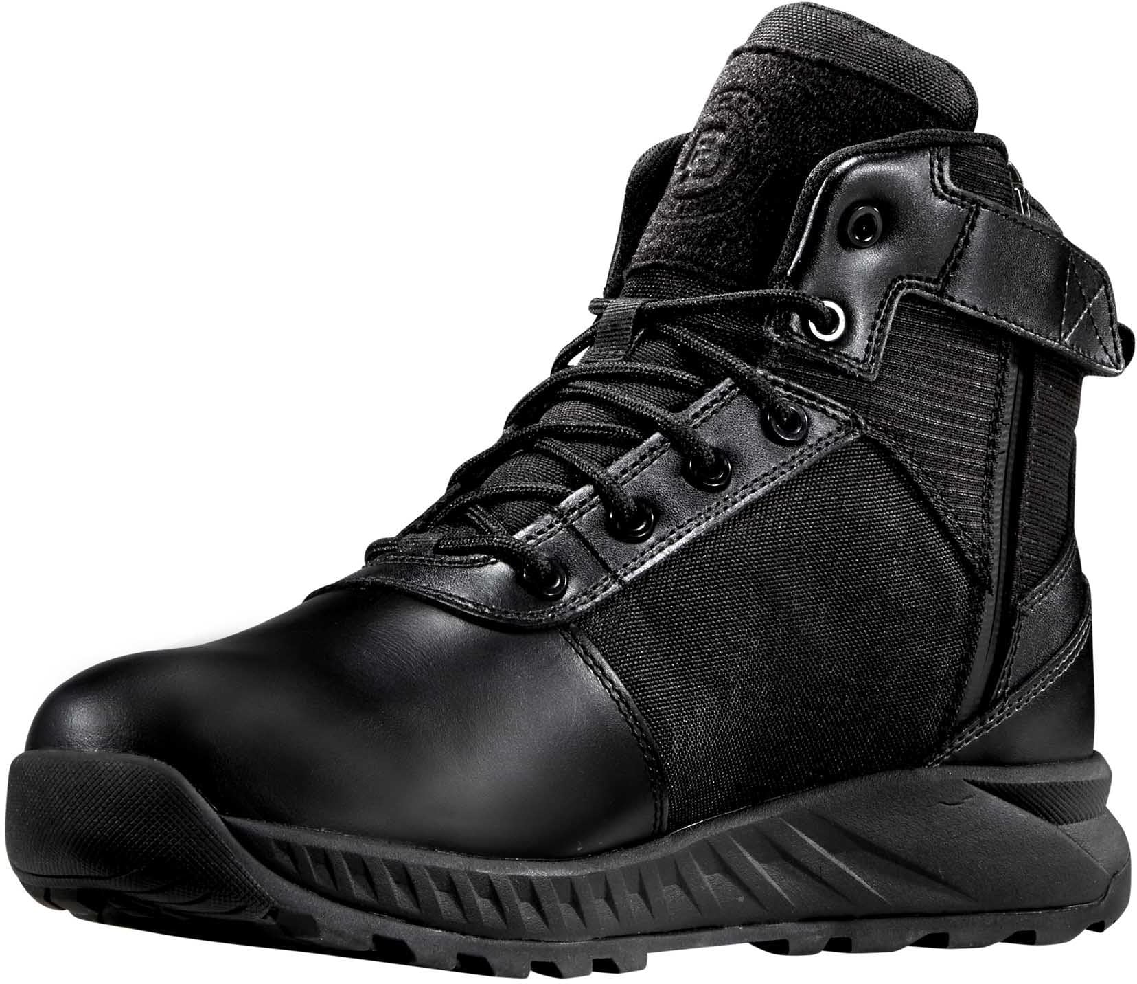 Unisex BDX6 Waterproof Side Zip Composite Toe Work Boots - Heavy Duty Safety Shoes for Construction, Warehouse & Outdoor Work