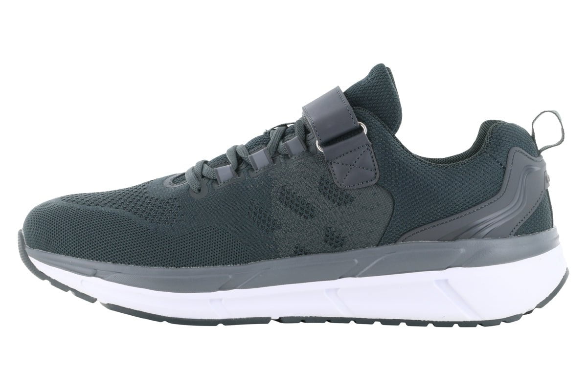 Propet Ultra 267 FX Grey Athletic Shoes with Velcro Closure - Comfortable Walking & Running Sneakers for Men & Women - Perfect for Gym, Workout, and Daily Wear