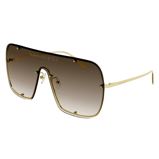 Alexander McQueen AM0362S 002 Sunglasses - Luxury Designer Shades for Women & Men | Perfect for Outdoor Activities, Travel & Fashion Statements