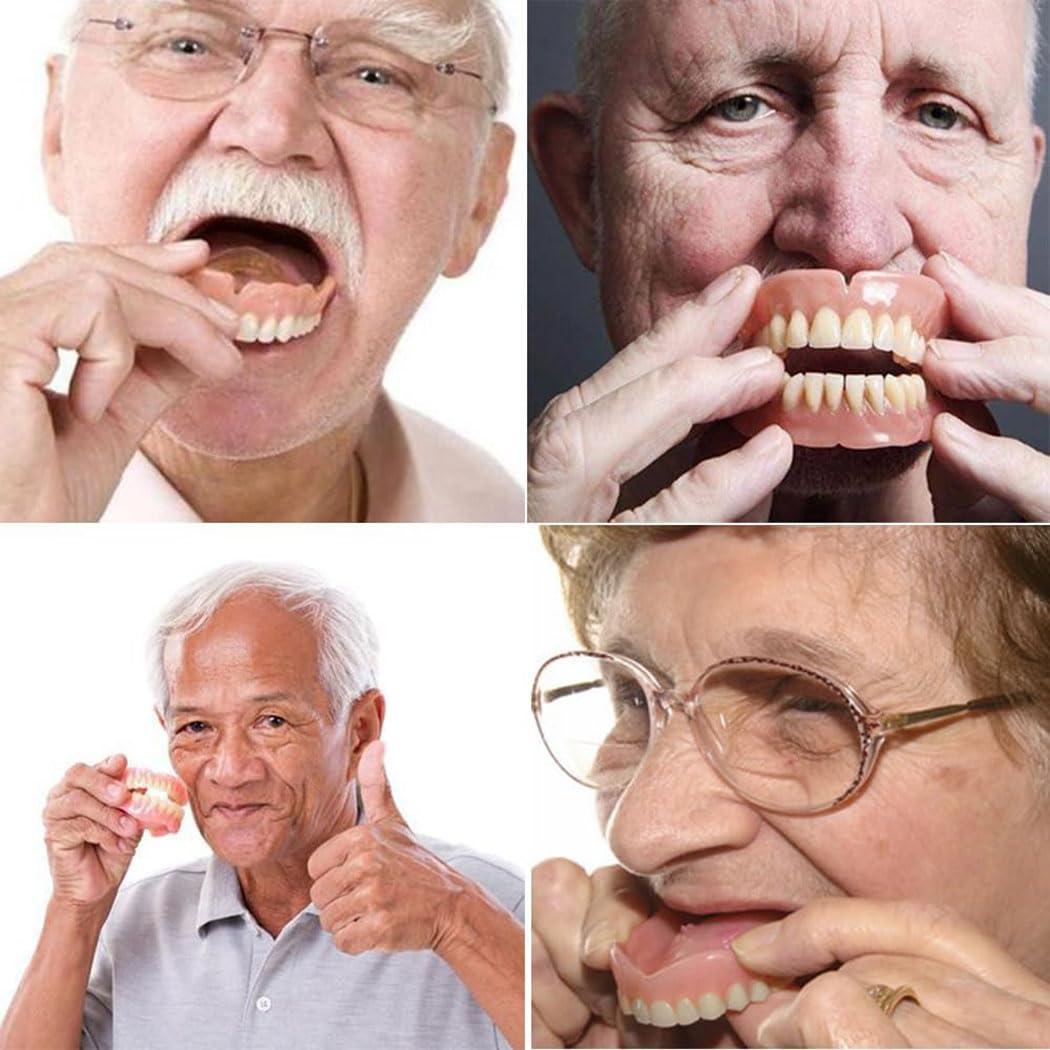DIY Temporary Tooth Repair Kit for Partial & Full Dentures - Regain Confidence with a Natural Smile | Perfect for Travel, Emergencies & Quick Fixes
