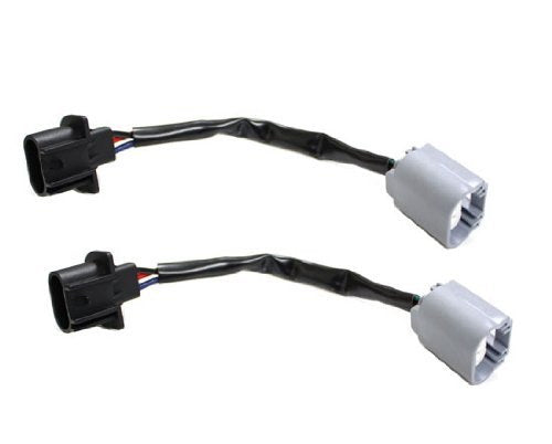 2-Pack H13 9008 Ceramic Headlight Wiring Harness Sockets - Compatible with HID Halogen Fog Lights - Durable Heat Resistant Connectors for Truck, SUV, Jeep Headlight Replacement & Off-Road Lighting Upgrades