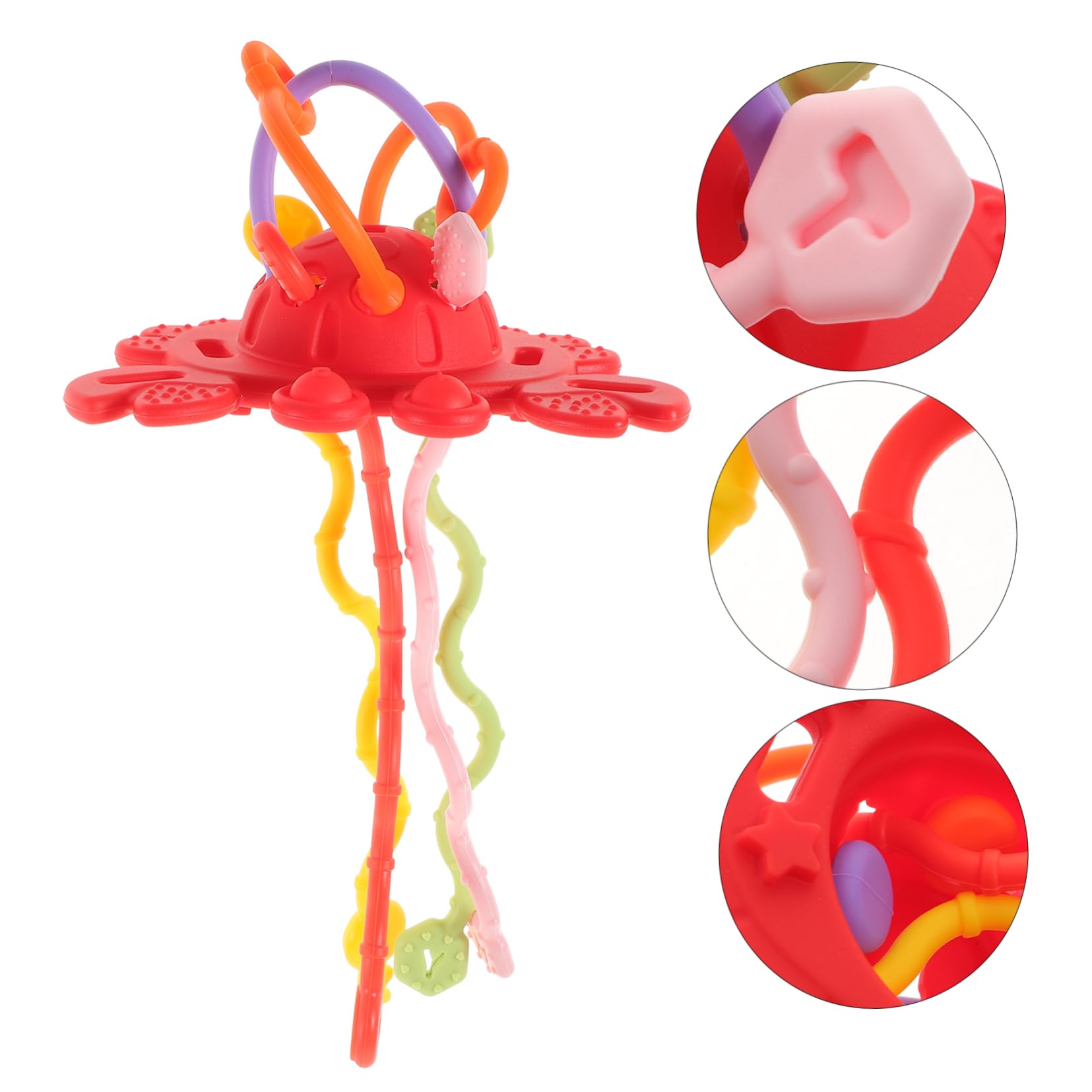 UPKOCH String Crab Pumping Travel Toy - Fun Sensory Fidget Toy for Kids, Stress Relief & Anxiety Reducer - Perfect for Car Rides, Airplane Travel & Classroom Focus