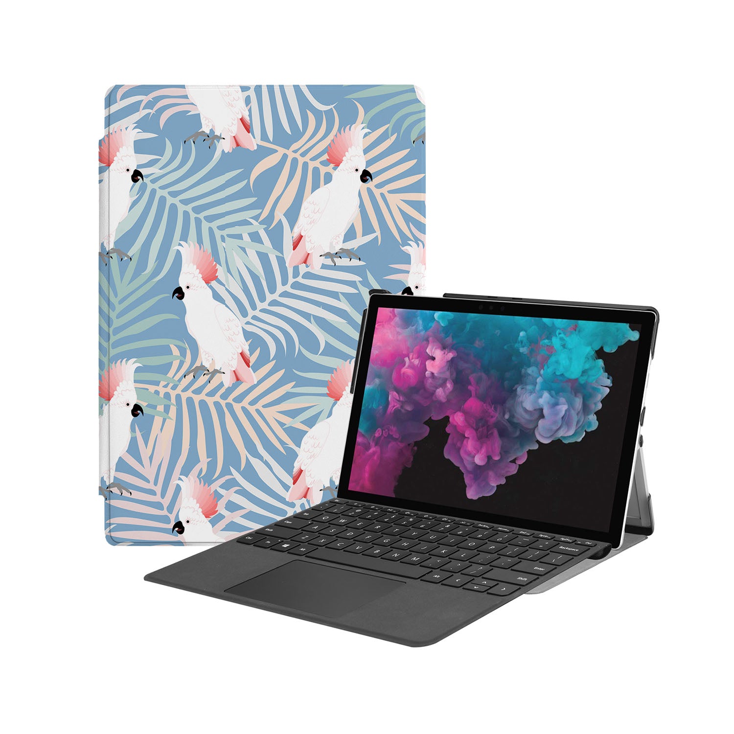 Microsoft Surface Case - Premium Protective Cover for Microsoft Surface Pro/Go/Laptop - Durable & Lightweight with Stylish Bird Design - Perfect for Work, Travel & School