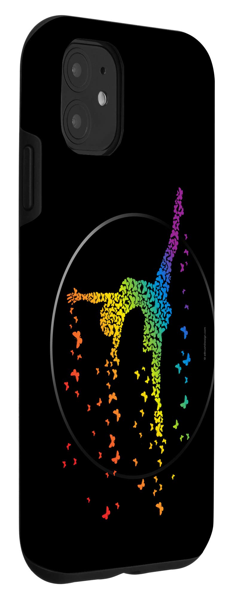 iPhone 11 Case for Ballet & Dance Lovers - Butterfly Dancer Design - Perfect for Ballet Performances, Dance Classes & Gift Giving