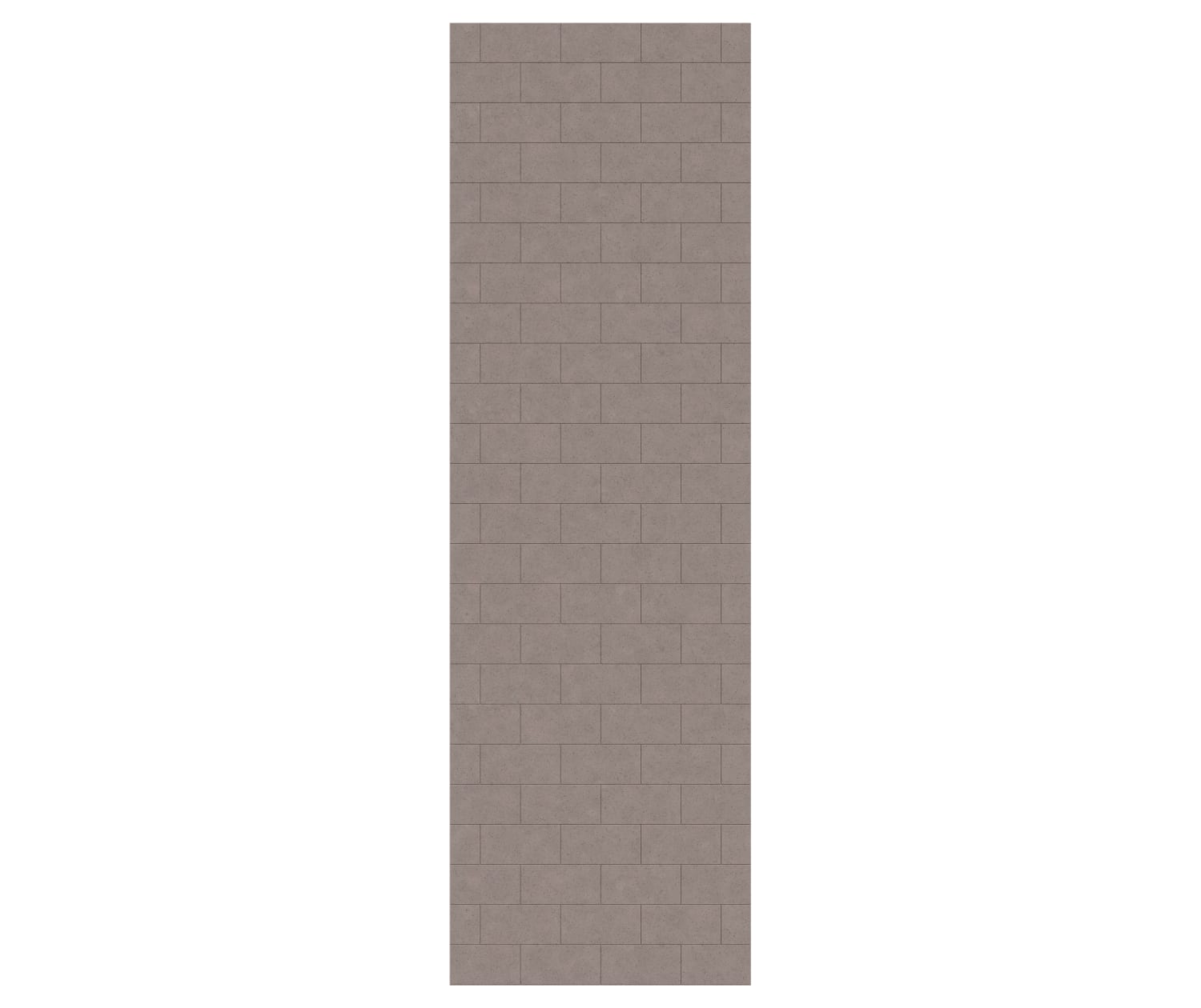 32 x 96 Swanstone Metro Subway Tile Glue-Up Bathtub and Shower Single Wall Panel - Waterproof Bathroom Wall Panel for Easy DIY Installation, Perfect for Bathroom Renovation and Shower Surrounds