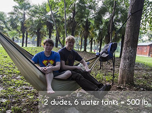 Double Wide Hammock Backpack - 25L Lightweight & Durable Travel & Camping Gear Bag for Hiking, Beach Trips and Outdoor Adventures