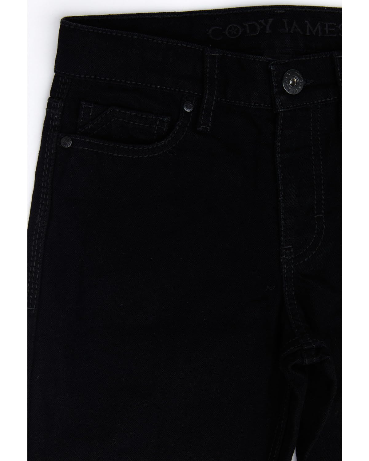 Cody James Boys' 8-20 Night Rider Rigid Relaxed Bootcut Jeans for Kids - Black Denim Pants for School, Play & Casual Wear