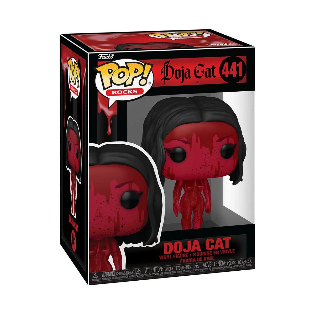 Doja Cat Scarlet Funko Pop! Vinyl Figure #441 - Exclusive Collectible Music Merchandise for Fans & Pop Culture Enthusiasts - Perfect for Display, Gifts, and Home Decor