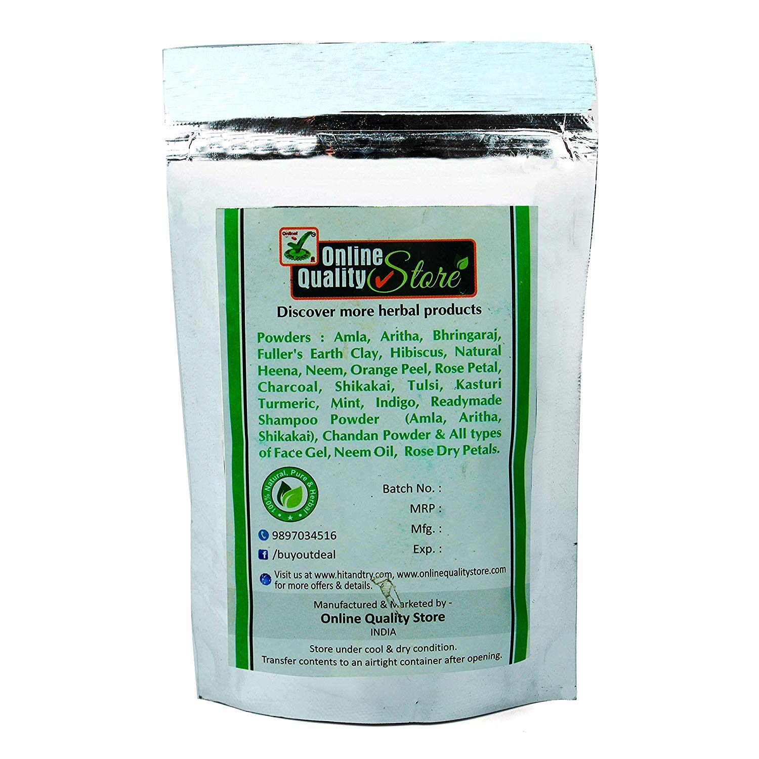 Organic Aloe Vera Powder 250g - Pure & Natural for Smoothies, Skincare & Detox - Premium Quality Online Store