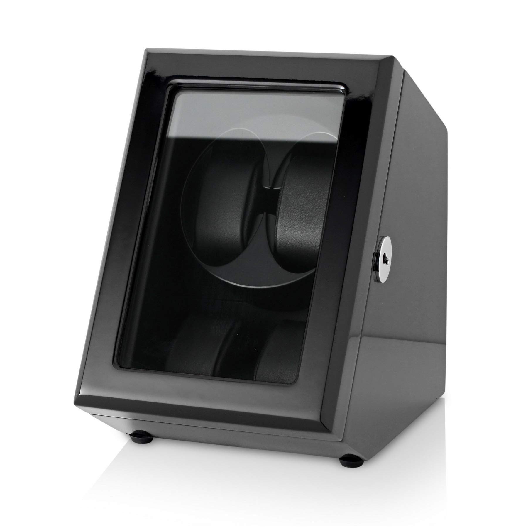 Premium Double Watch Winder for Automatic Watches - 2 Storage Slots with Quiet Motor & Battery/USB Power Options | Perfect for Watch Collectors & Travel Enthusiasts