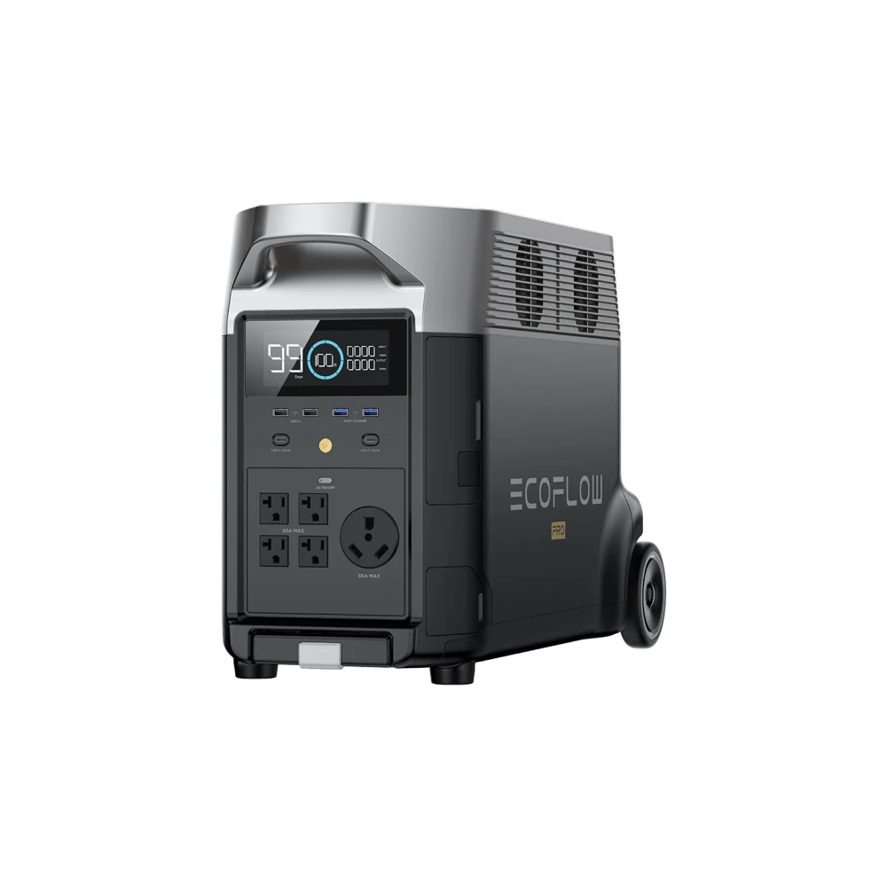 EcoFlow DELTA Pro 3600Wh Portable Power Station - Solar Generator for Home Backup, Camping & Outdoor Adventures - Fast Charging, Expandable Battery, Quiet Operation