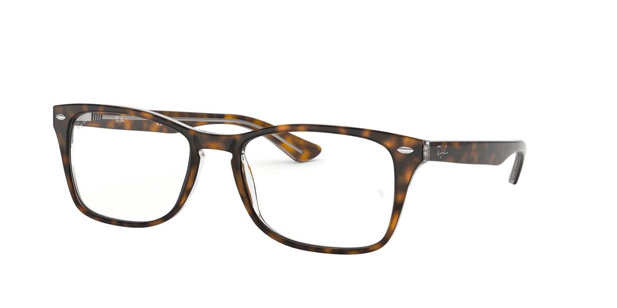 Ray-Ban RX5228m Square Prescription Eyeglass Frames - Classic Unisex Optical Glasses for Men & Women - Perfect for Work, Reading & Daily Wear