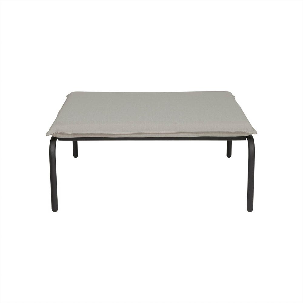 OYOY Furi Outdoor Lounge Ottoman, 32 Inch Waterproof Patio Footrest with Storage, Perfect for Garden, Poolside & Backyard Relaxation