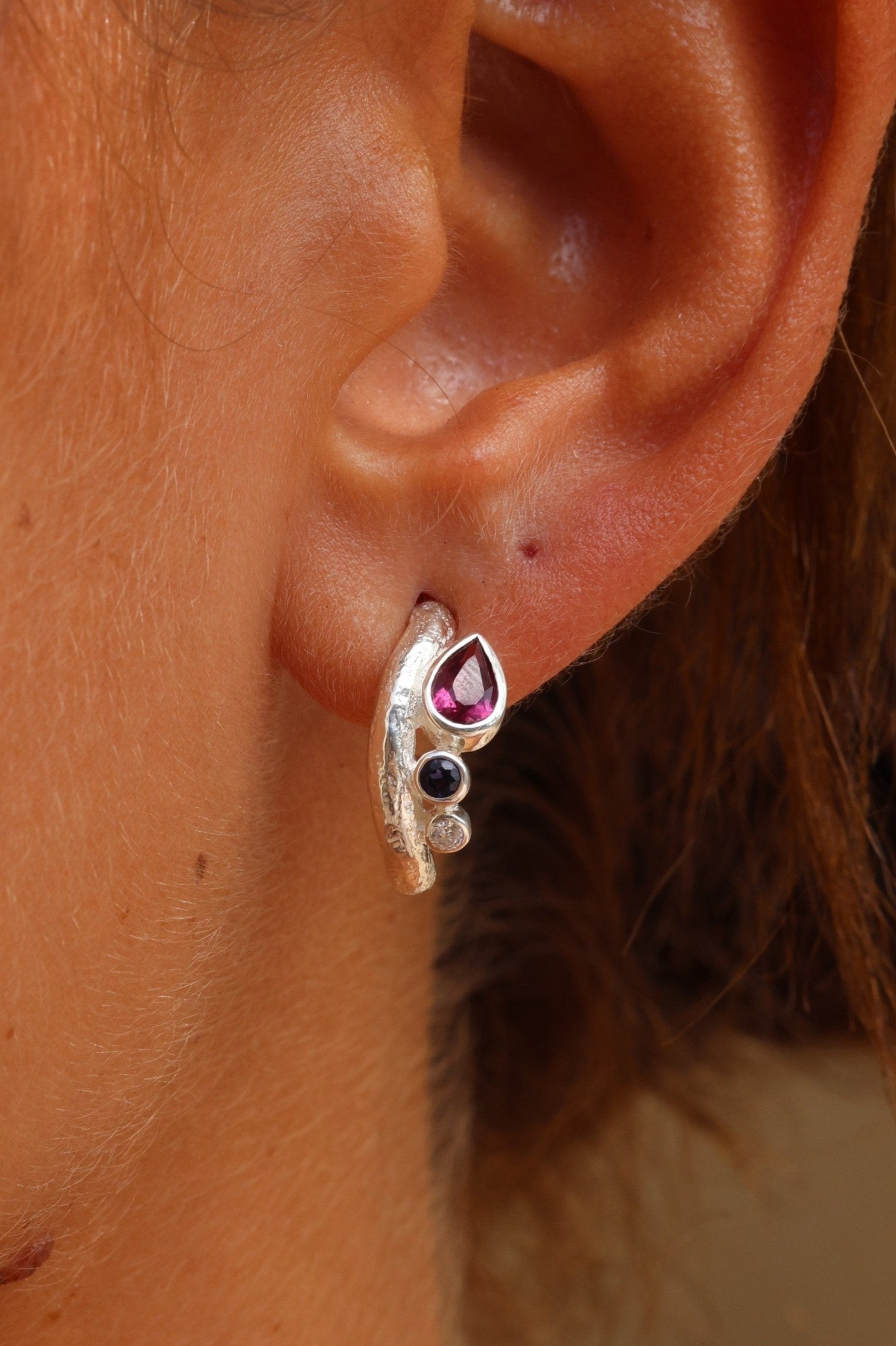 Sorrento Silver Hoops Earrings for Women | Sterling Silver Small Hoop Earrings | Perfect for Everyday Wear, Parties & Gifts