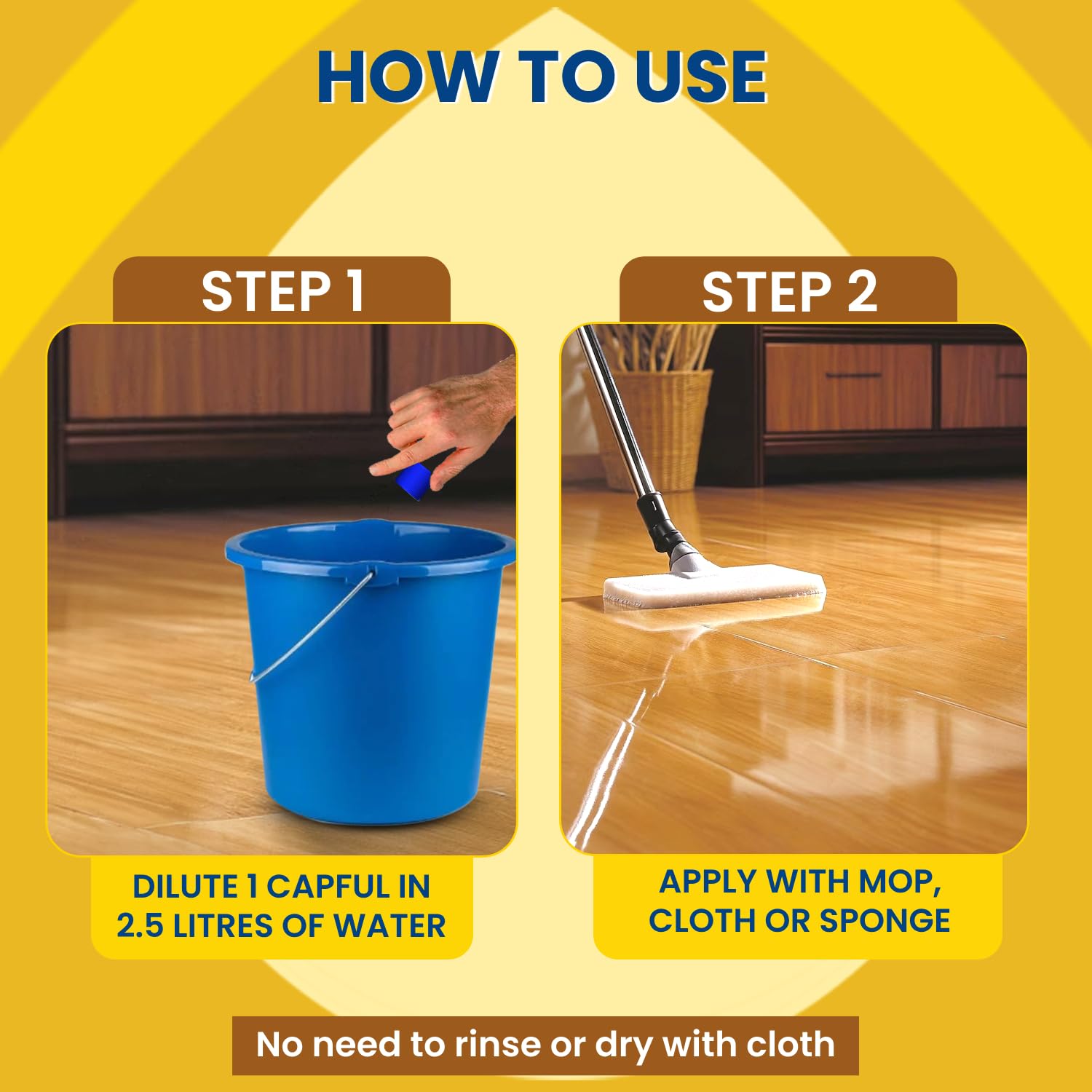 Pledge Expert Care Wood Floor Cleaner - Gently Cleans & Shines Hardwood Floors (16oz, Lemon Fresh Scent) - Safe for Daily Use in Homes & Offices