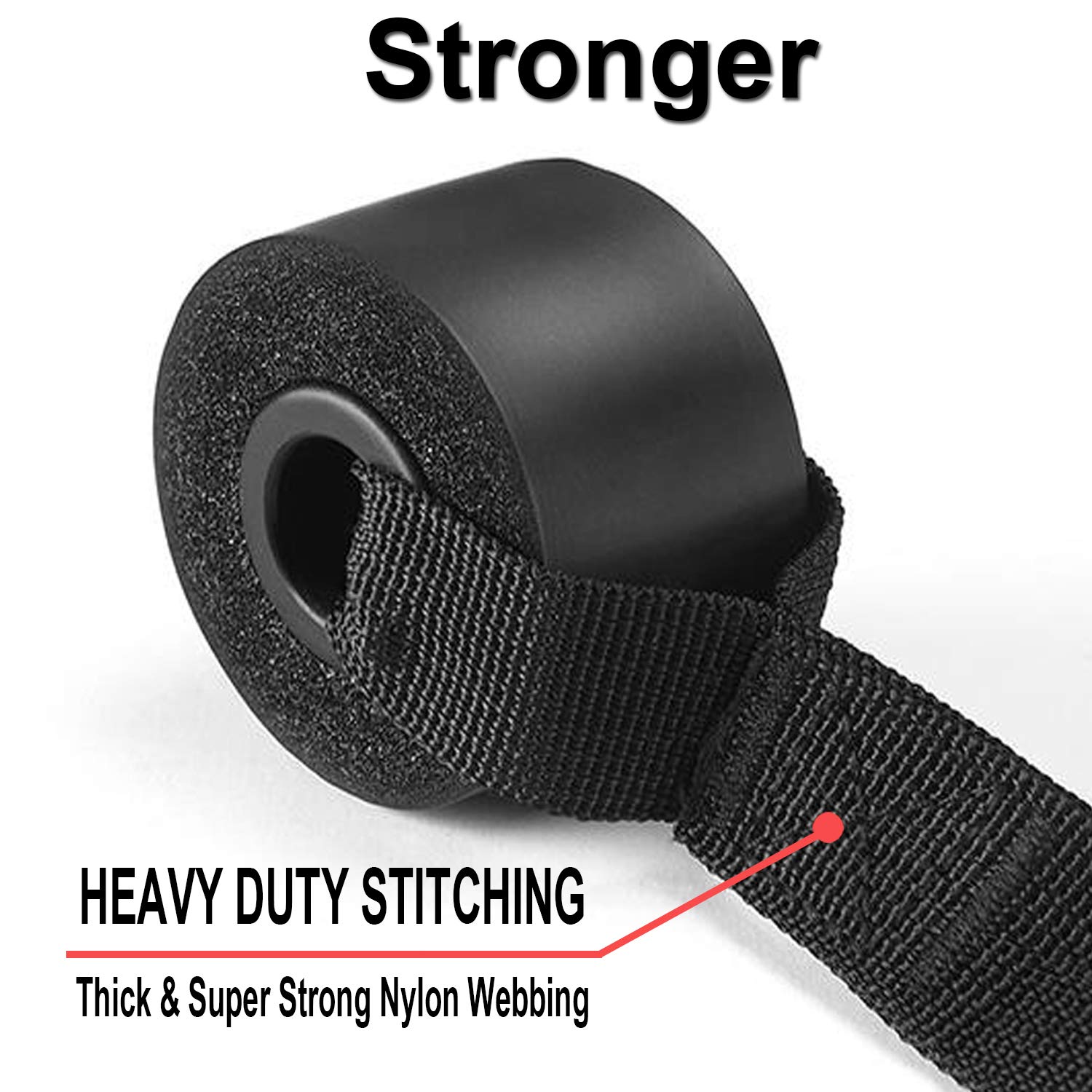 Heavy Duty Door Anchor for Resistance Bands - Secure Fitness Workout Band Attachment - No Damage to Door - Perfect for Home Gym, Strength Training & Physical Therapy Exercises