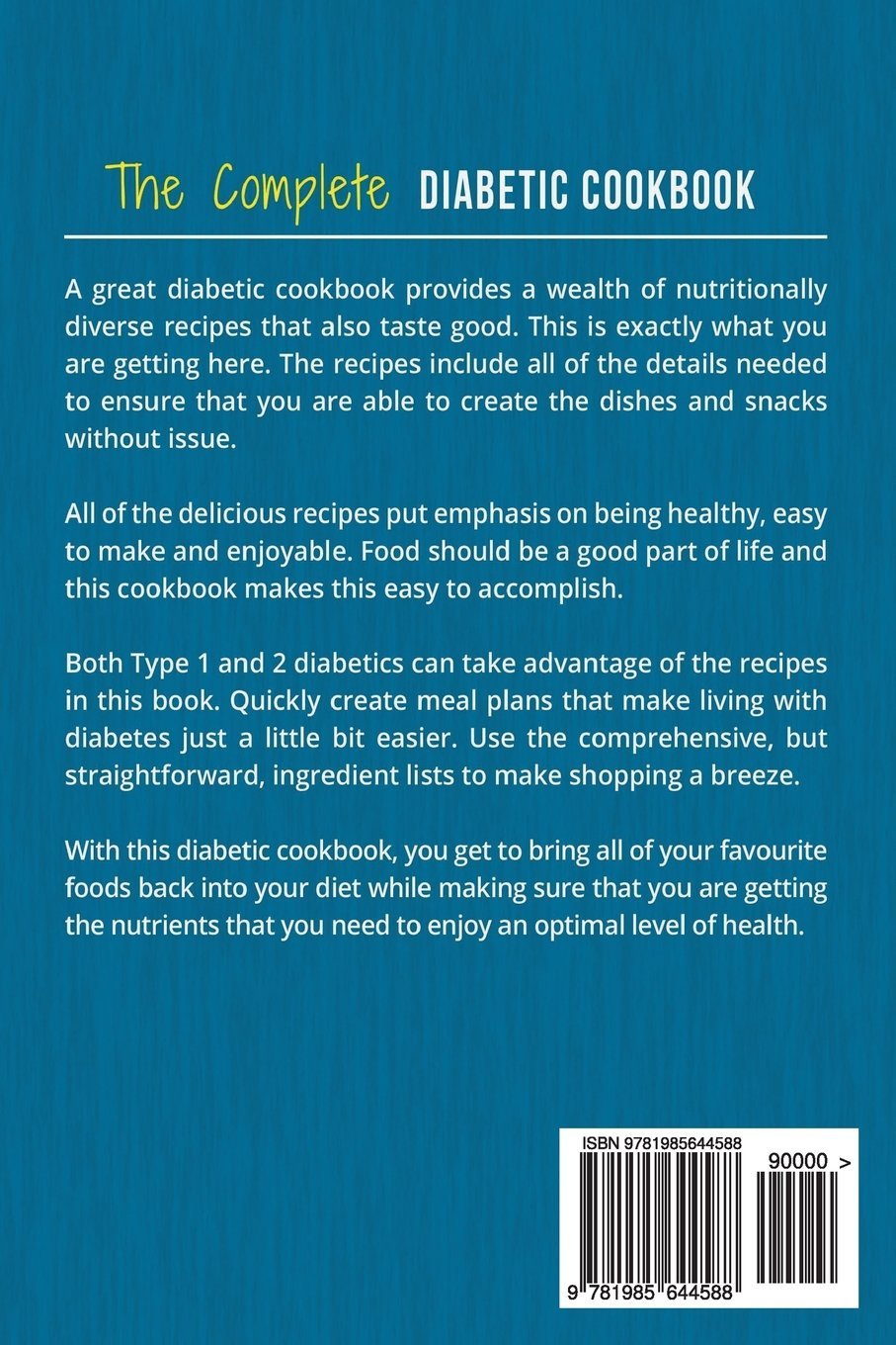 Best Diabetic Cookbook for Meal Planning - Healthy Breakfast, Lunch, Dinner & Dessert Recipes for Diabetes Management | Perfect for Diabetic Diet & Daily Meal Prep