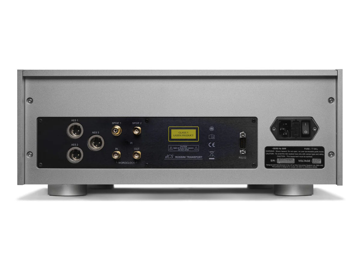 dCS Rossini CD/SACD Upsampling Transport - High-End Audio Player for Audiophiles | Perfect for Home Theater & Music Studio Use