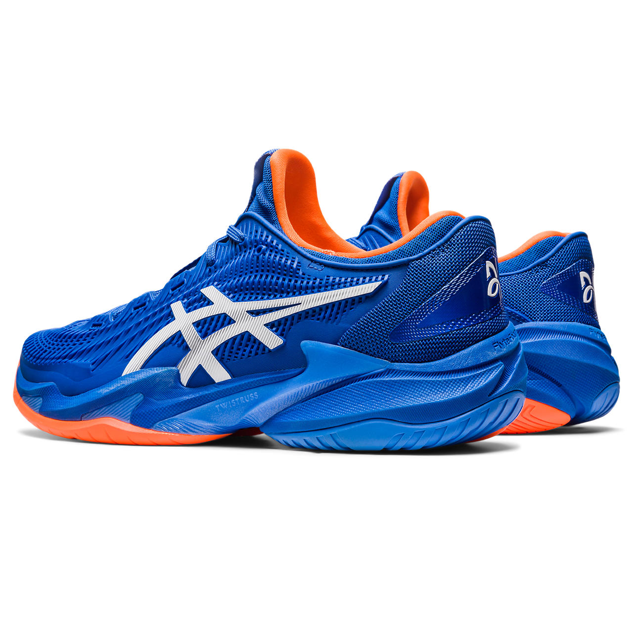 ASICS Court FF 3 Novak Men's Tennis Shoes - Lightweight Performance Sneakers for Hard Court Play (Blue/White) | Ideal for Competitive Matches & Training Sessions