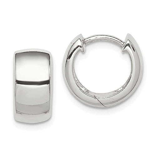 925 Sterling Silver Hoop Earrings for Women - Hypoallergenic Dainty Everyday Jewelry - Perfect for Gifts, Parties & Casual Wear