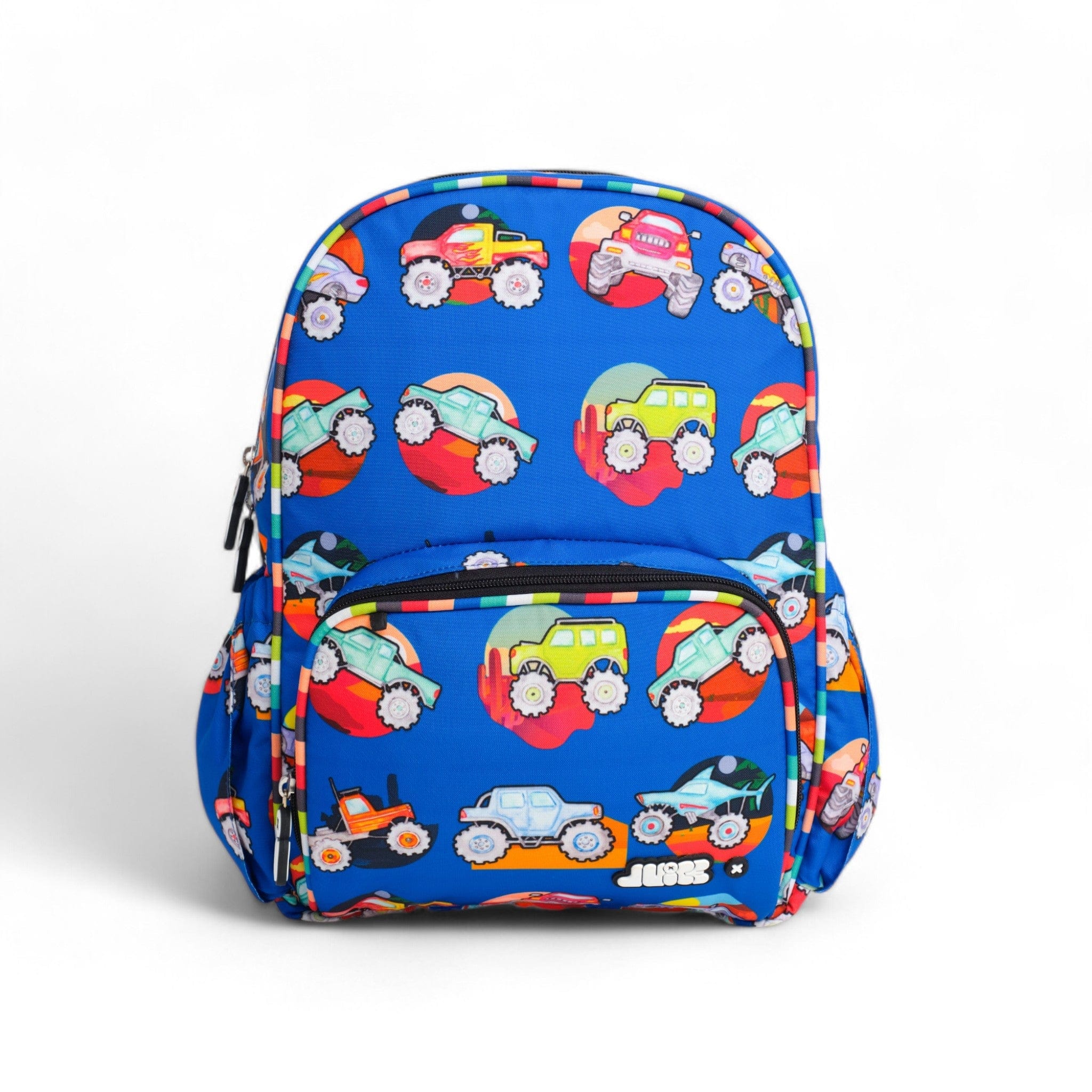 Monster Truck Medium Backpack for Kids & Teens - Durable School Backpack with Adjustable Straps - Perfect for School, Travel & Outdoor Adventures