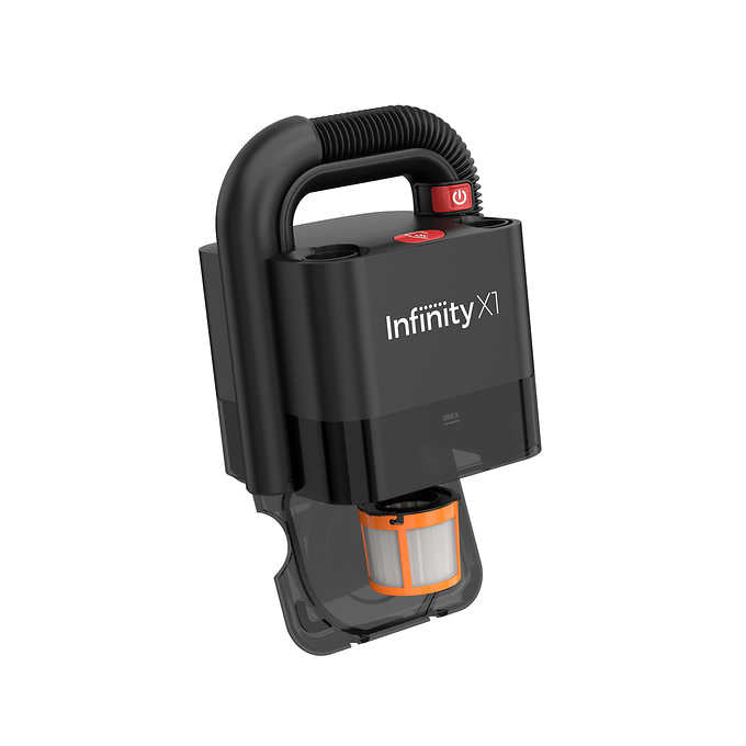 Infinity X1 20V Cordless Car Vacuum Cleaner - Powerful Handheld Auto Vacuum for Car Detailing, Home & Office Use - Quick Clean Pet Hair, Dust & Debris from Cars, Furniture & Tight Spaces