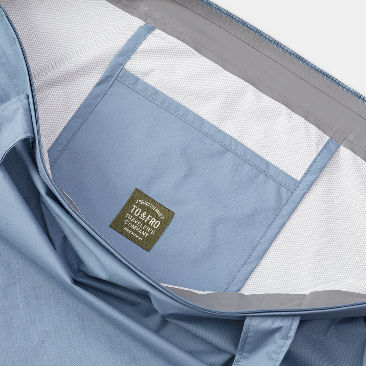 TRAVELER'S COMPANY Traveler's Factory x TO&FRO Waterproof Rain Bag - Blue Gray | Compact Travel Accessory for Outdoor Adventures & Commuting