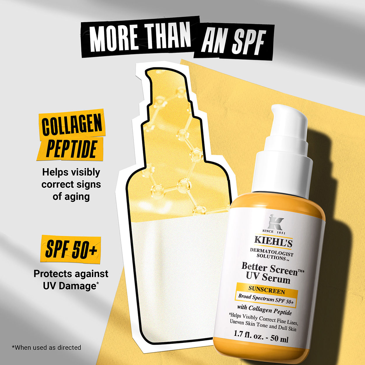 Best UV Protection Serum SPF 50+ for Face - Anti-Aging & Sunscreen Moisturizer - Perfect for Daily Use & Outdoor Activities
