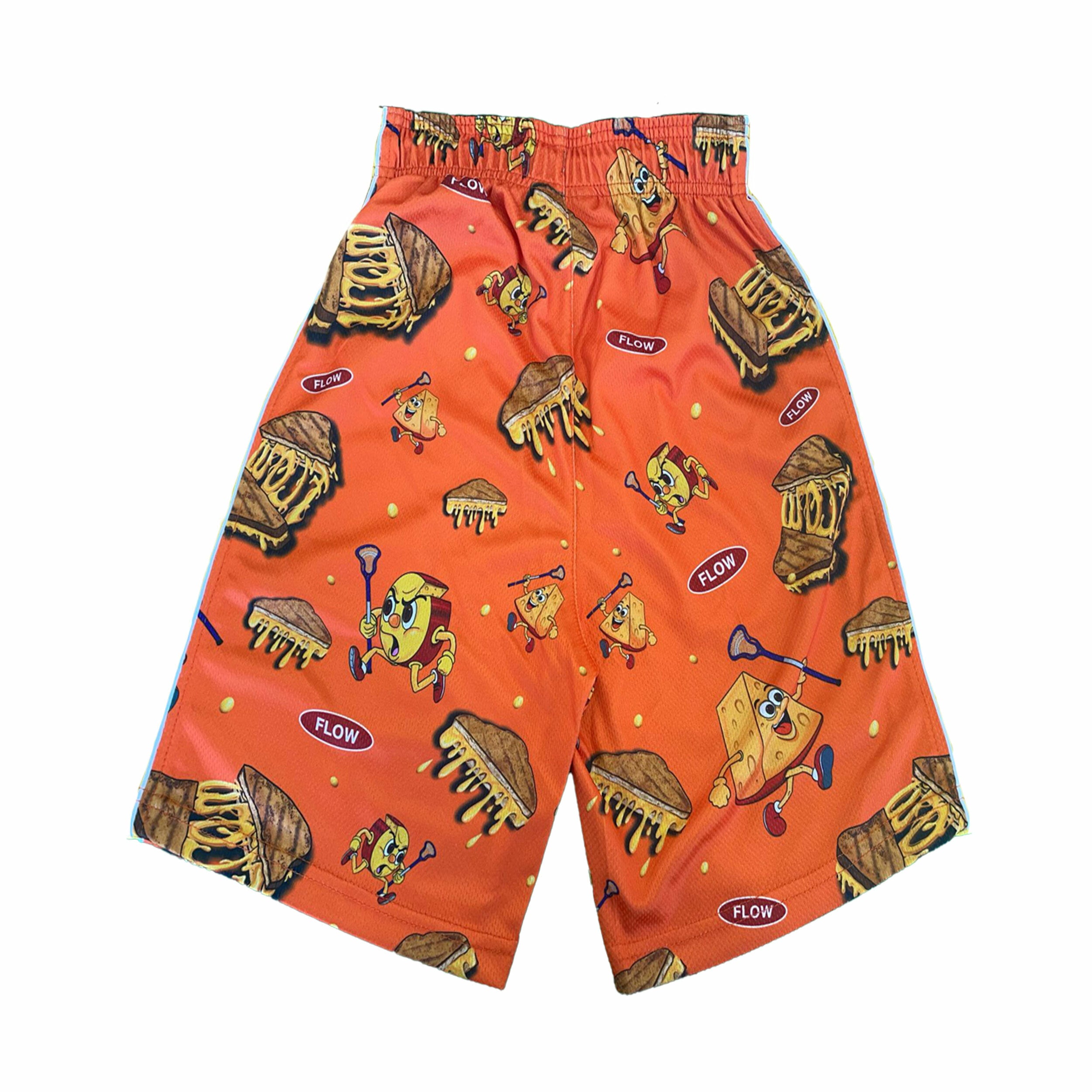 Boys' Grilled Cheese Lax Short Sleeve T-Shirt - Soft & Comfortable Casual Top for Kids - Perfect for School, Playdates & Everyday Wear
