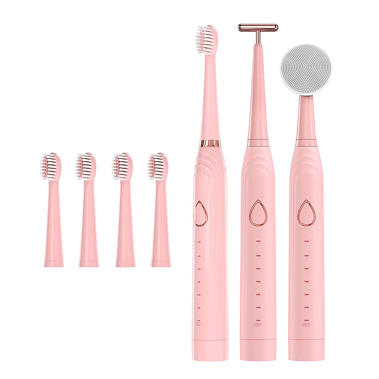 USB Rechargeable Electric Toothbrush - 45,000 Strokes/Min, Fast Cleaning Modes, Whitening & Gum Care - Perfect for Adults & Kids, Travel & Home Use