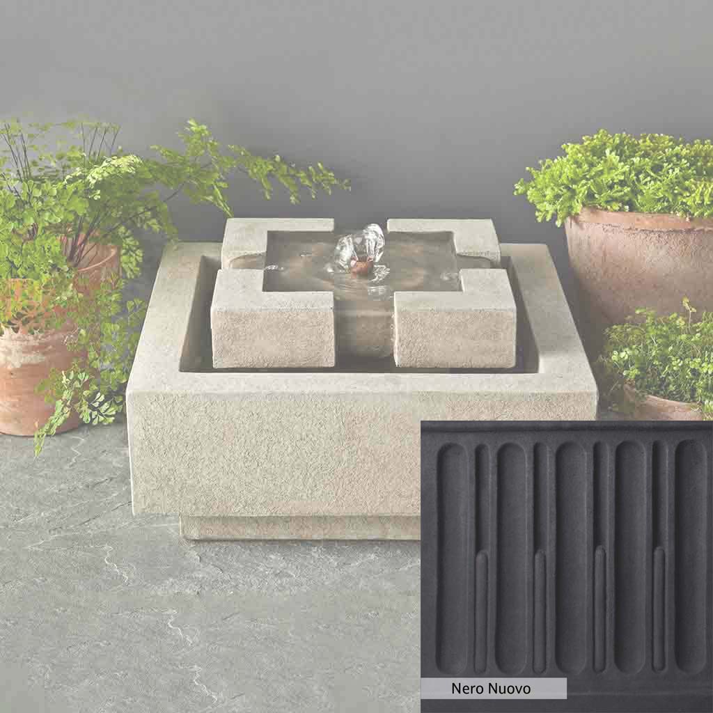 Campania International M Series Escala Outdoor Fountain - Elegant Garden Water Feature for Patio, Yard & Landscape Decor