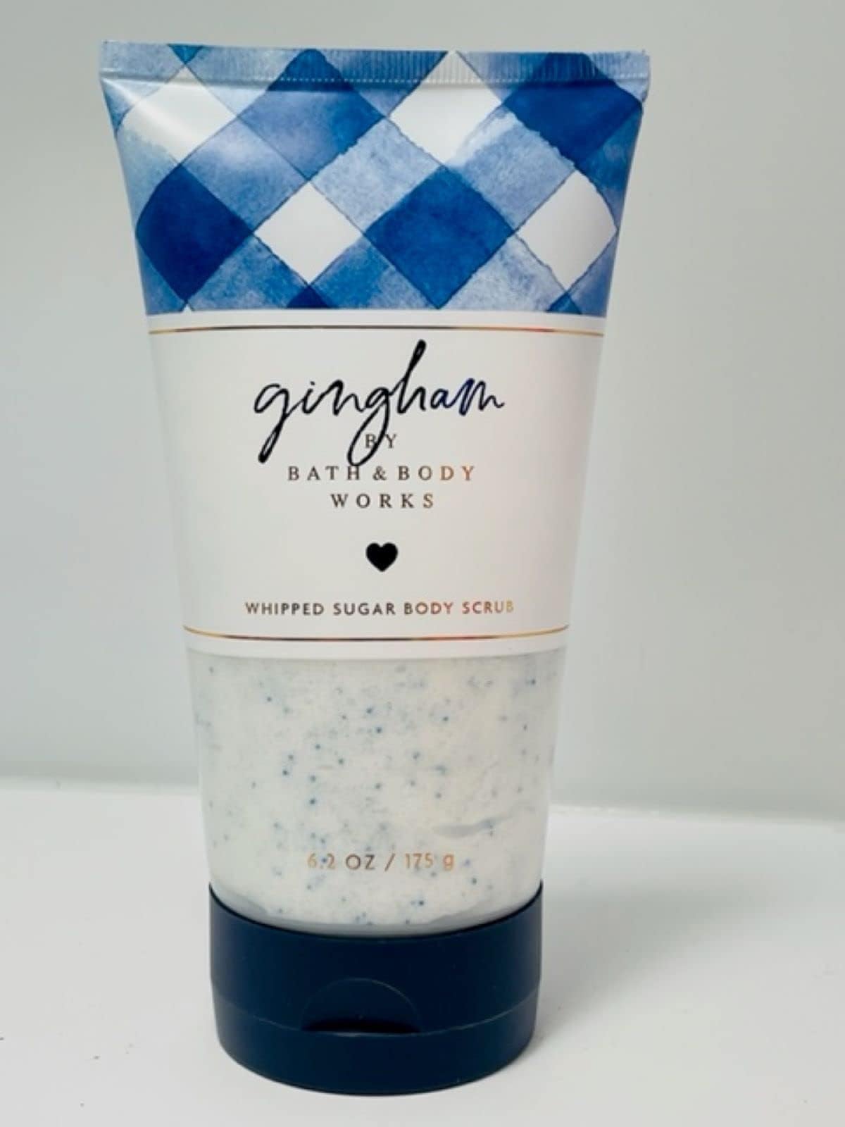 Bath and Body Works GINGHAM Whipped Sugar Body Scrub - 6.2 oz / 175g Exfoliating Moisturizer for Soft Smooth Skin | Signature Collection | Perfect for Shower & Spa Day Self-Care Routine