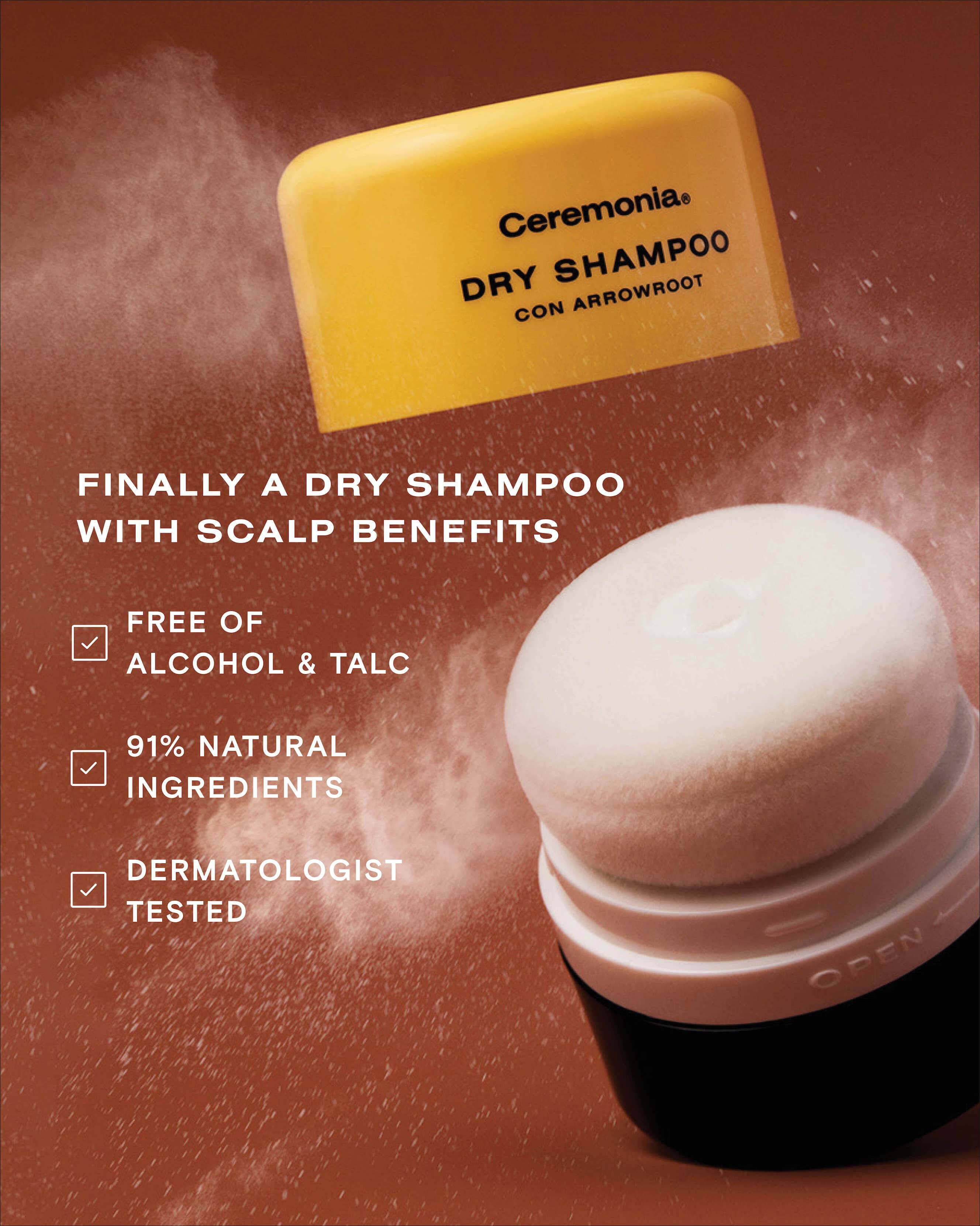 Best Organic Dry Shampoo with Arrowroot Powder for Oily Hair - Quick & Natural Hair Refresh for Busy Mornings, Workouts & Travel