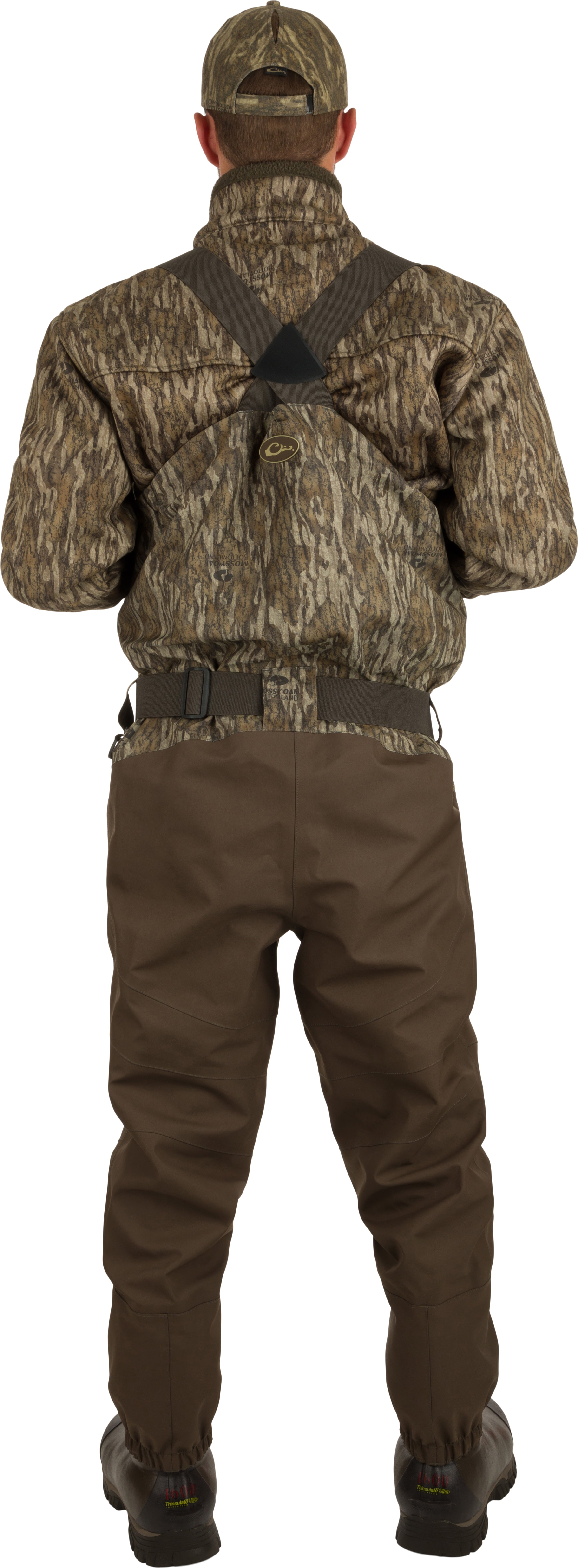Guardian Elite HND Uninsulated Front Zip Waders - Green Timber Camo for Fly Fishing & Waterfowl Hunting | Durable Waterproof Wading Gear for Outdoor Adventures